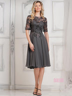 Marsoni by Colors Dress M286S - Charcoal