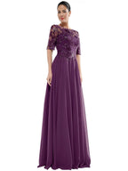 Marsoni by Colors Dress M286 - Eggplant