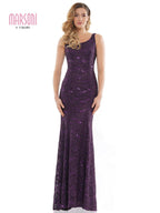 Marsoni by Colors Dress M301 - Eggplant