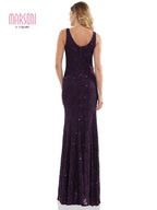 Marsoni by Colors Dress M301 - Eggplant