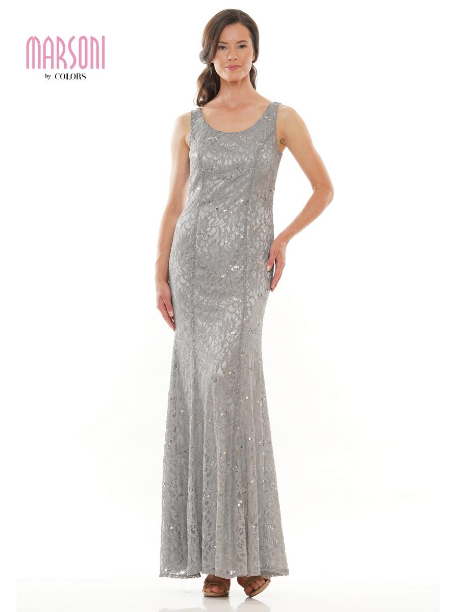 Marsoni by Colors Dress M301 - Silver