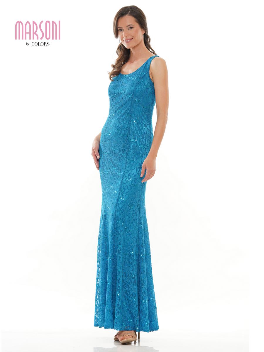 Marsoni by Colors Dress M301 - Carribean Blue