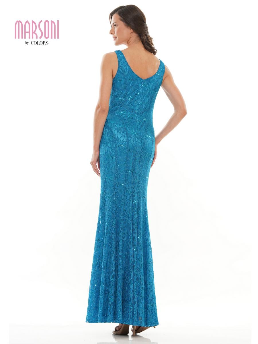 Marsoni by Colors Dress M301 - Carribean Blue
