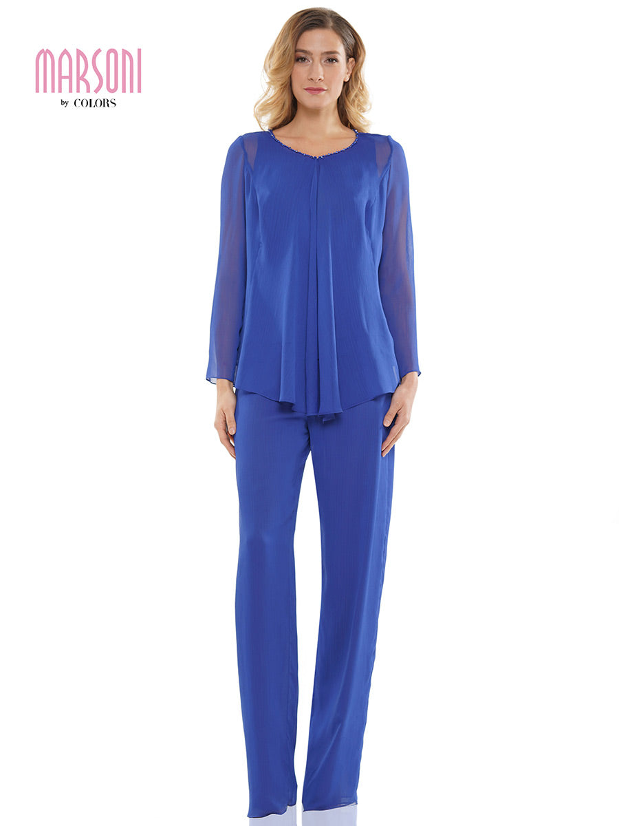 Marsoni by Colors Dress M304 - Cobalt