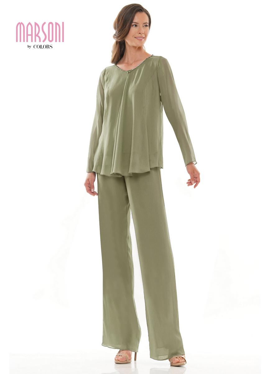 Marsoni by Colors Dress M304 - Sage