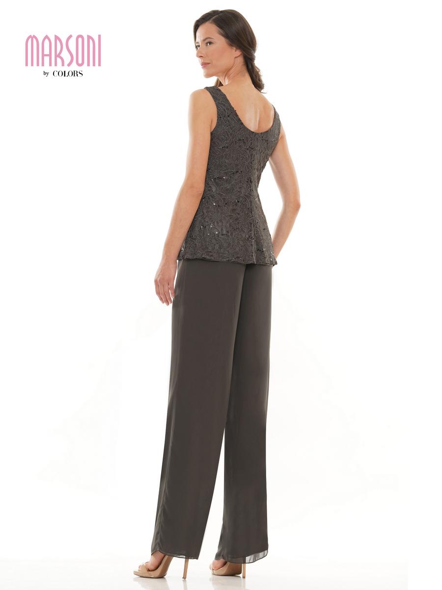 Marsoni by Colors Dress M305 - Charcoal