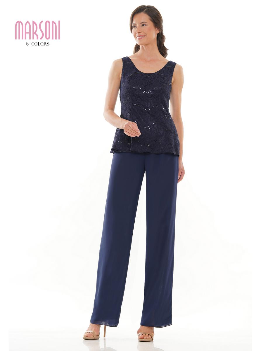 Marsoni by Colors Dress M305 - Navy