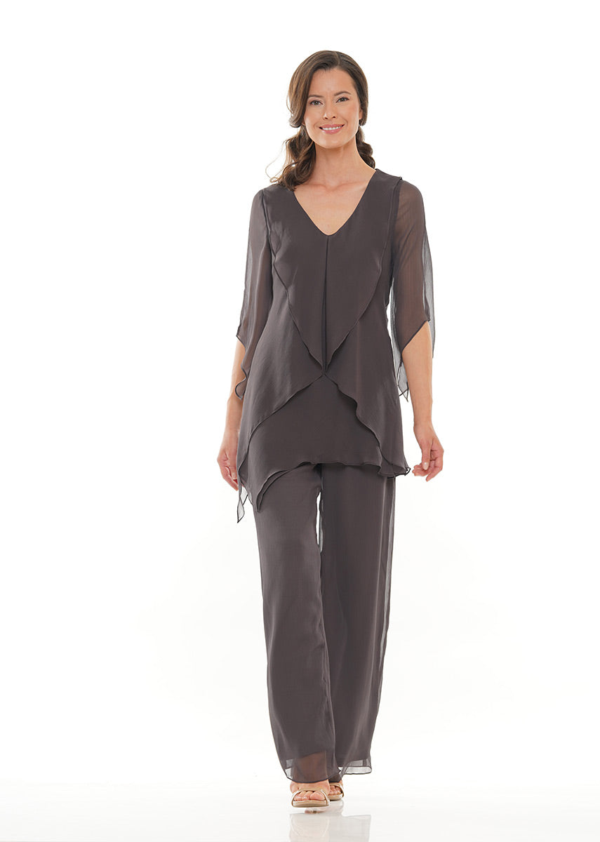 Marsoni by Colors Dress M308 - Charcoal