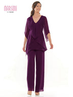 Marsoni by Colors Dress M308 - Eggplant