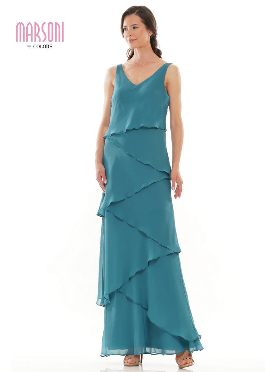 Marsoni by Colors Dress M309 - Teal
