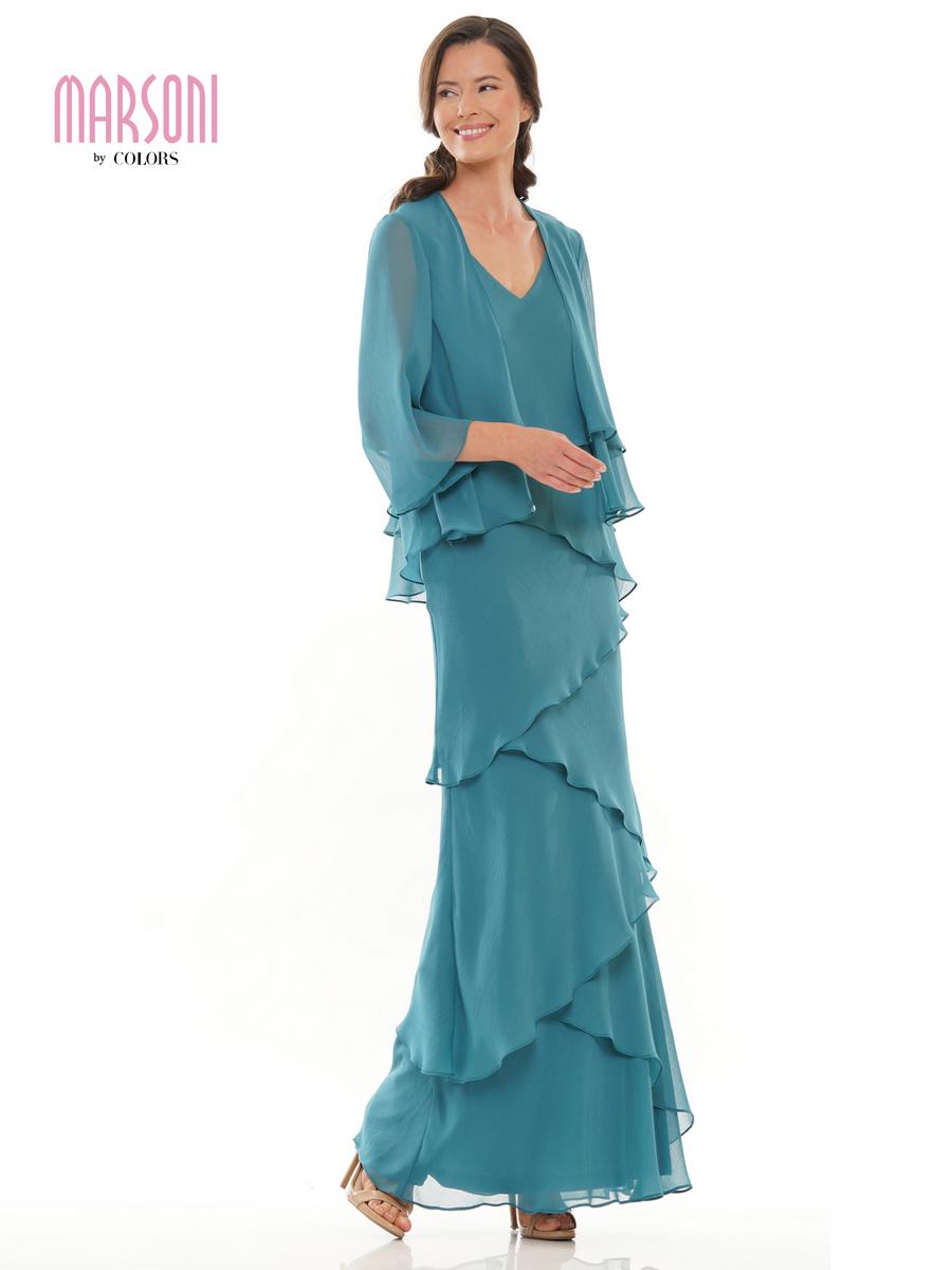 Marsoni by Colors Dress M309 - Teal
