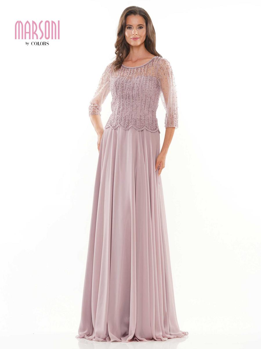 Marsoni by Colors Dress M312 - Mauve
