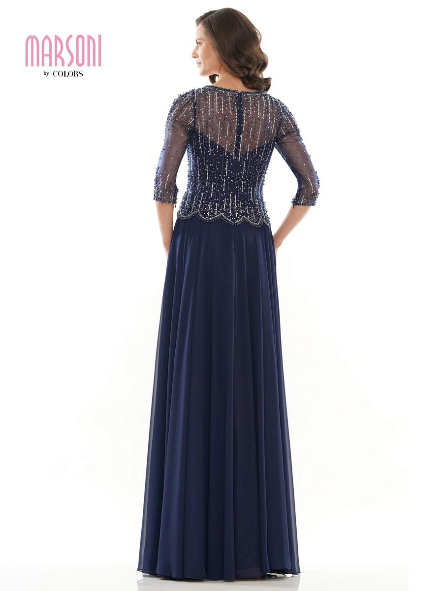 Marsoni by Colors Dress M312 - Navy