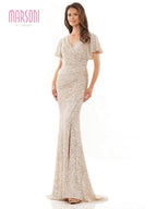 Marsoni by Colors Dress M318 - Champagne