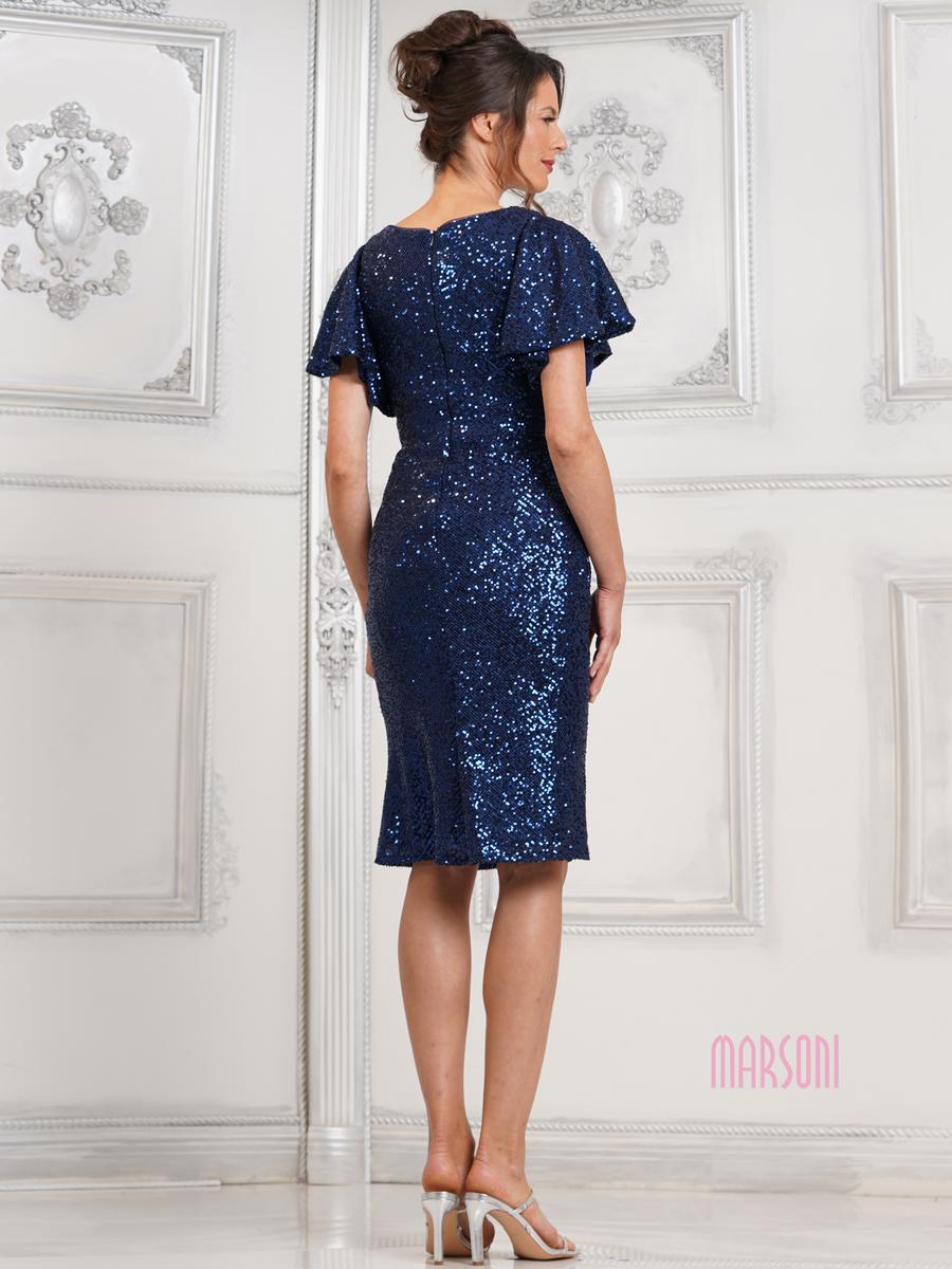 Marsoni by Colors Dress M318S - Navy