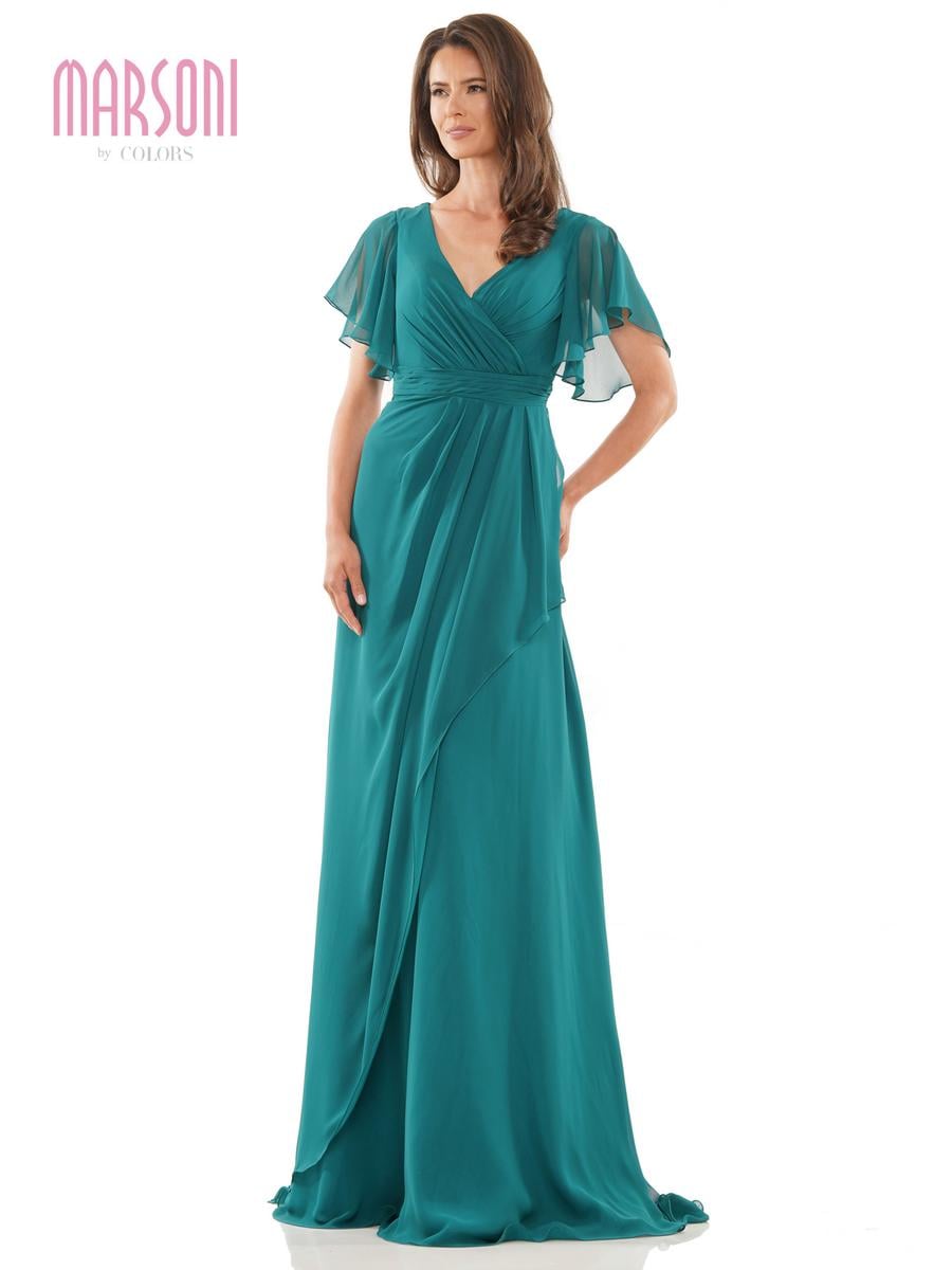 Marsoni by Colors Dress M320 - Deep Green