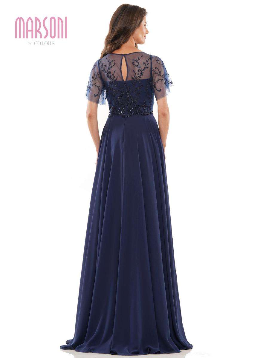Marsoni by Colors Dress M323 - Navy