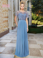 Marsoni by Colors Dress M323 - Slate Blue