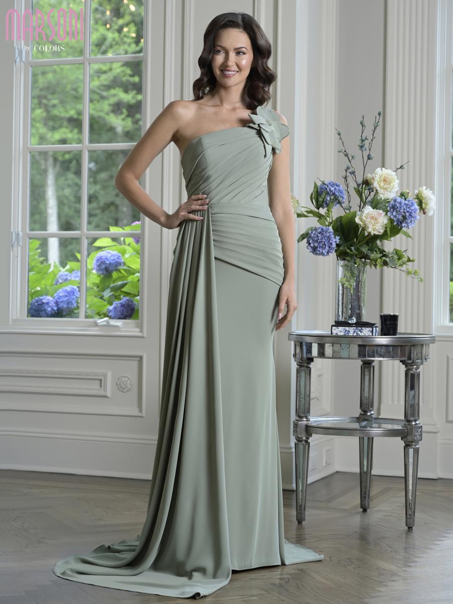 Marsoni by Colors Dress M330 - Sage