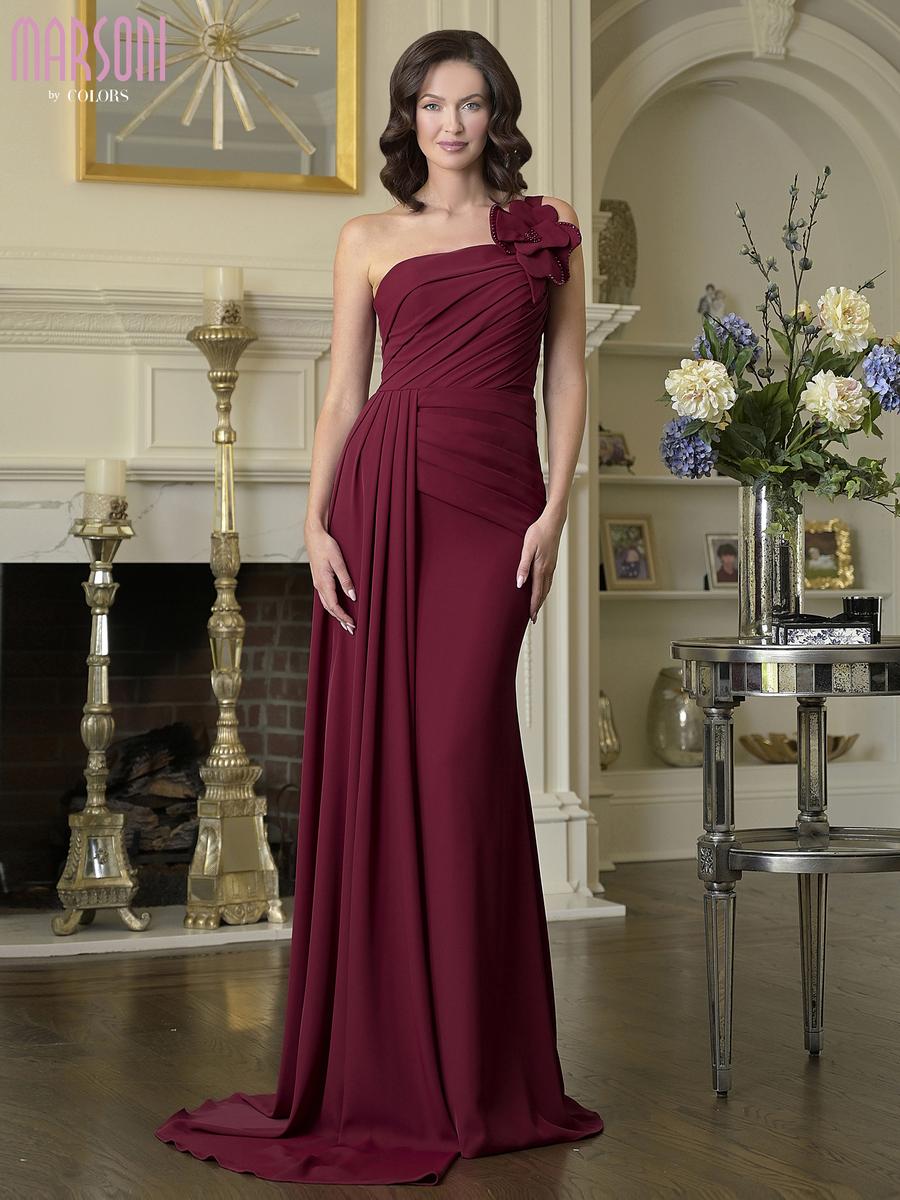Marsoni by Colors Dress M330 - Wine