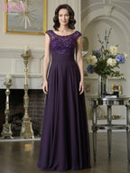 Marsoni by Colors Dress M335 - Eggplant