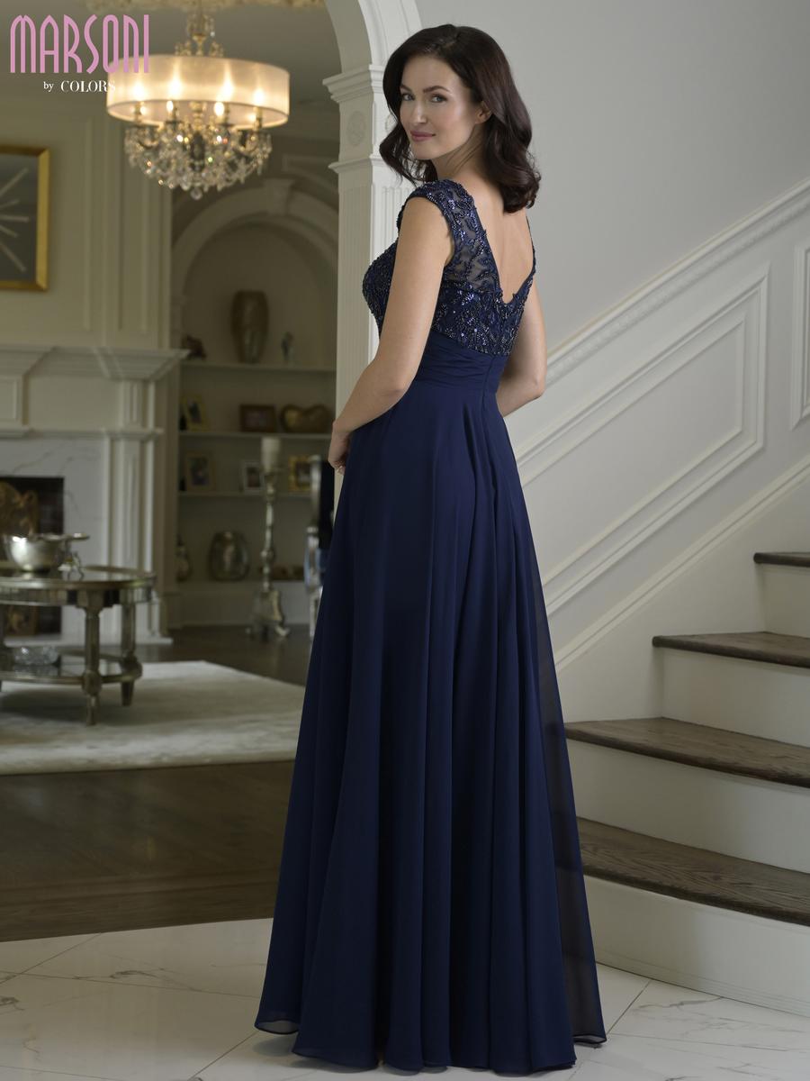 Marsoni by Colors Dress M335 - Navy