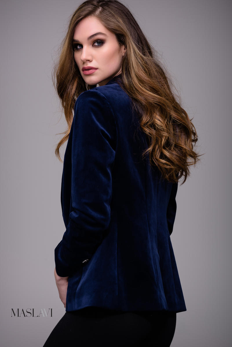 Jovani Contemporary Maslavi RTW M51434 - Navy