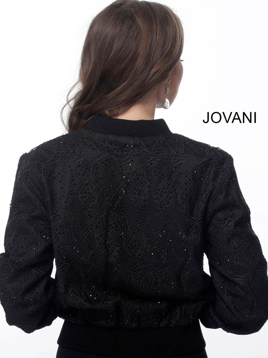 Jovani Contemporary Maslavi RTW M62103 - Black/Nude