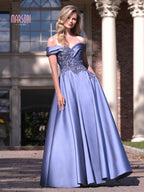 Marsoni by Colors Dress MV1008 - Slate Blue
