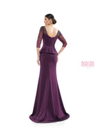 Marsoni by Colors Dress MV1037 - Eggplant