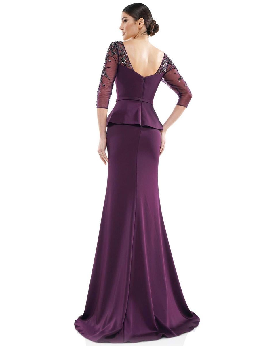 Marsoni by Colors Dress MV1037 - Eggplant