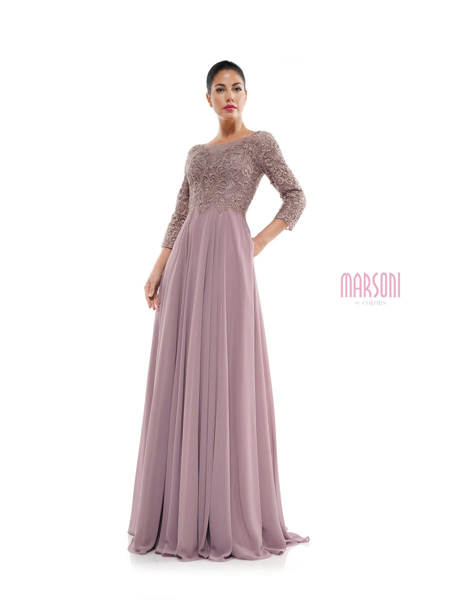 Marsoni by Colors Dress MV1052 - Mauve