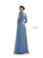 Marsoni by Colors Dress MV1052 - Slate Blue