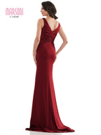 Marsoni by Colors Dress MV1054 - Wine