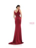 Marsoni by Colors Dress MV1054 - Wine