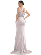 Marsoni by Colors Dress MV1054 - Dusty Rose