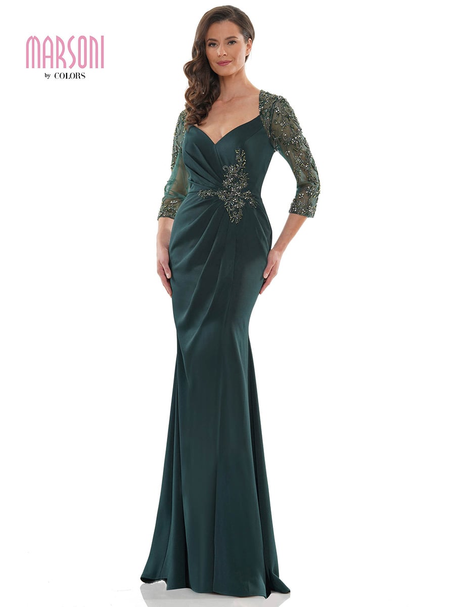 Marsoni by Colors Dress MV1070 - Deep Green