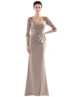 Marsoni by Colors Dress MV1070 - Taupe