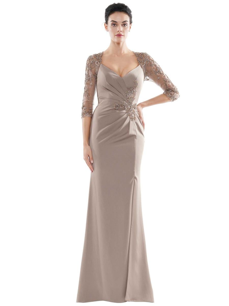 Marsoni by Colors Dress MV1070 - Taupe