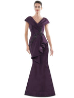 Marsoni by Colors Dress MV1086 - Eggplant