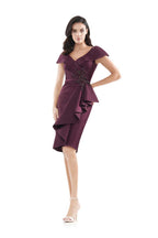 Marsoni by Colors Dress MV1106 - Wine
