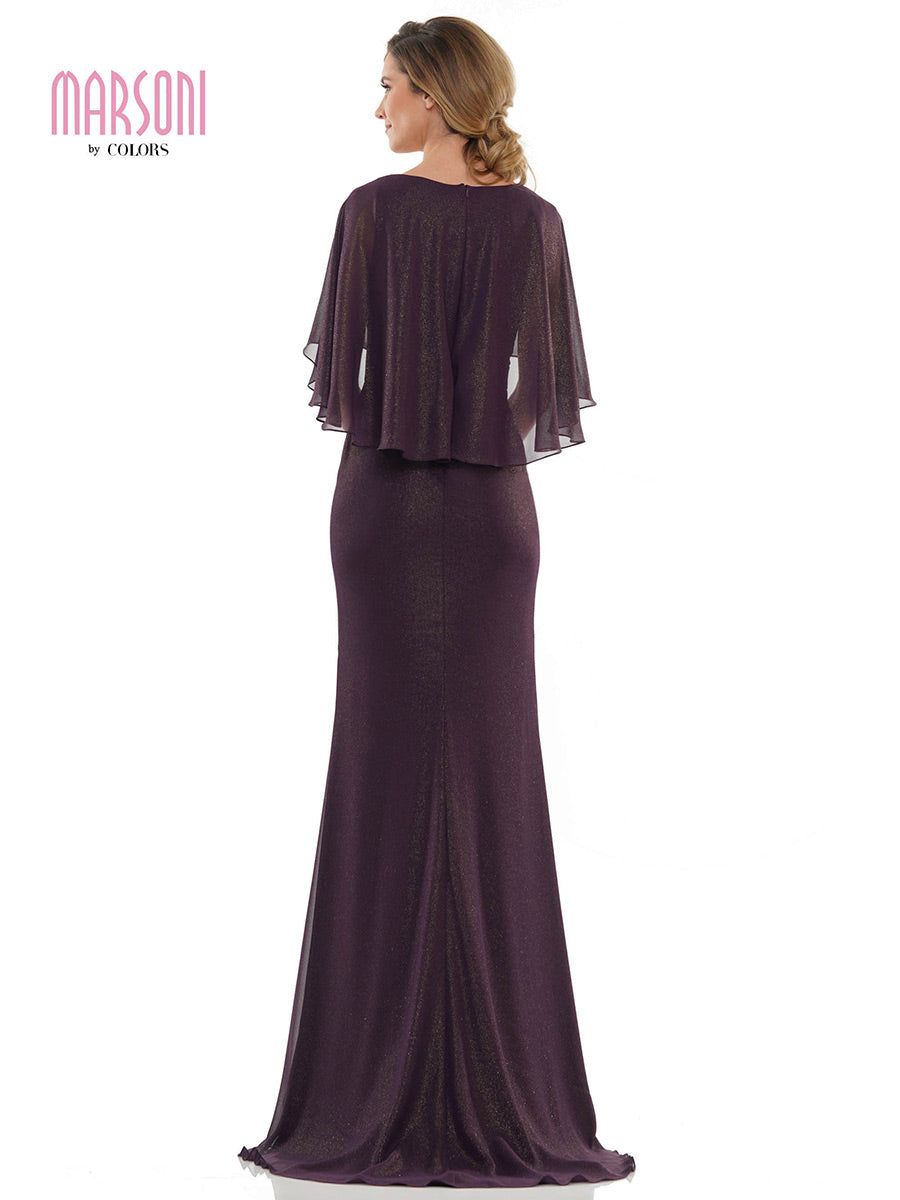 Marsoni by Colors Dress MV1130 - Eggplant