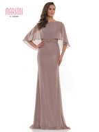 Marsoni by Colors Dress MV1130 - Taupe