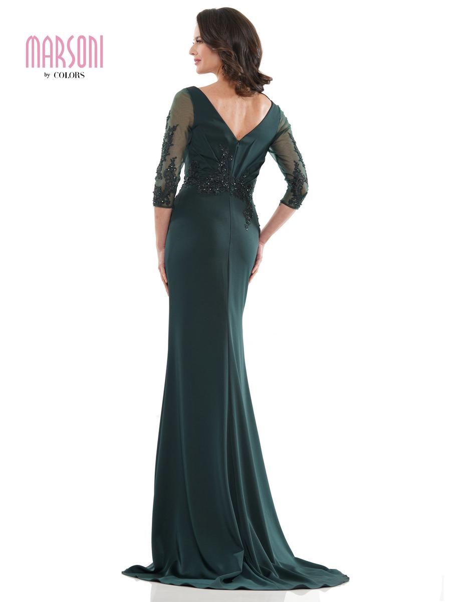 Marsoni by Colors Dress MV1145 - Deep Green