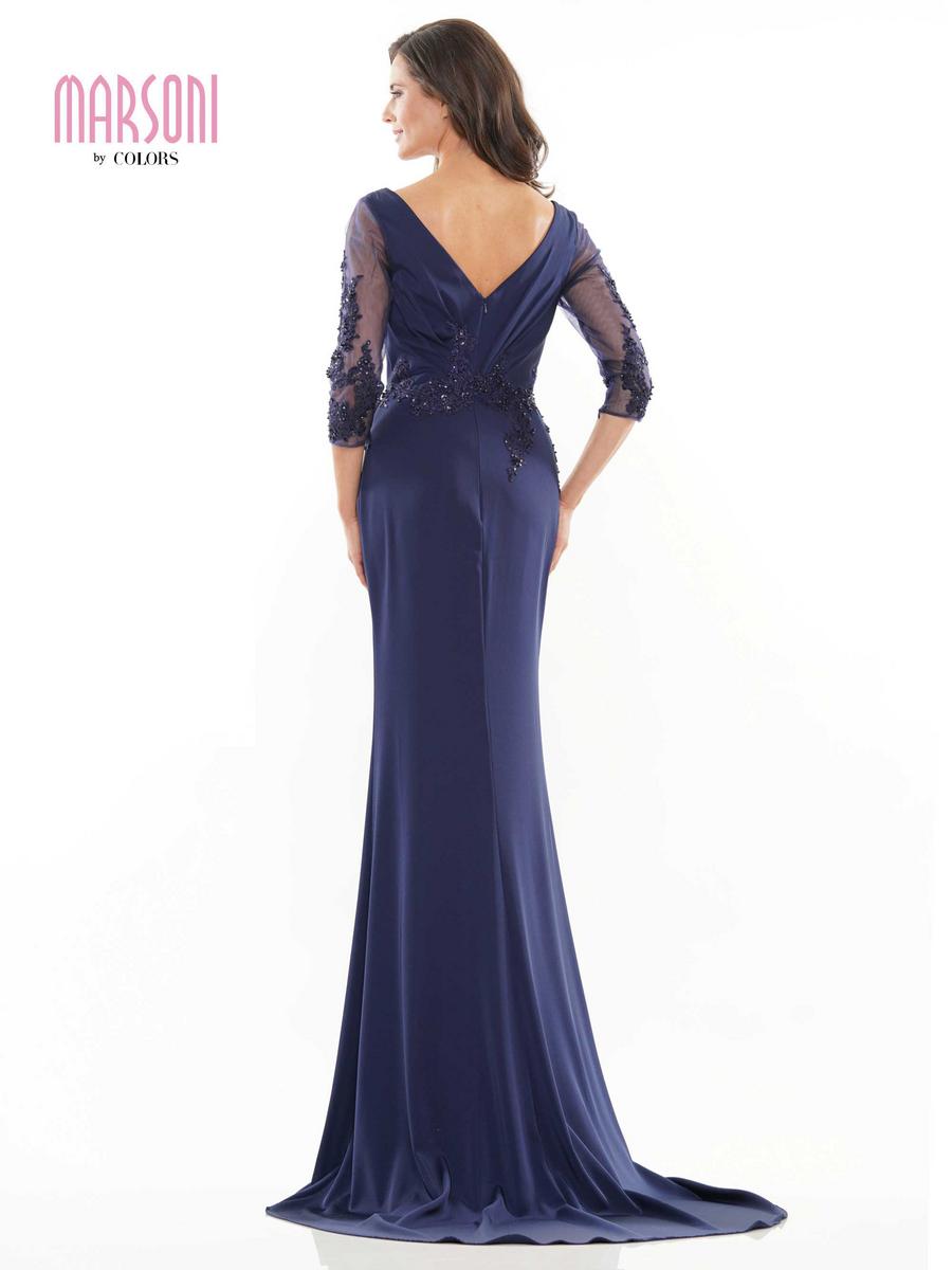 Marsoni by Colors Dress MV1145 - Navy