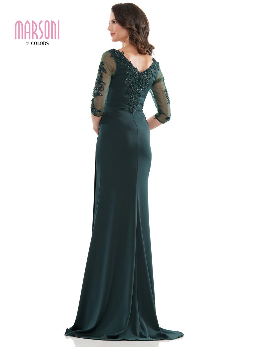 Marsoni by Colors Dress MV1146 - Deep Green