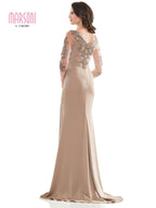 Marsoni by Colors Dress MV1146 - Dark Taupe