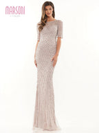 Marsoni by Colors Dress MV1209 - Dusty Rose