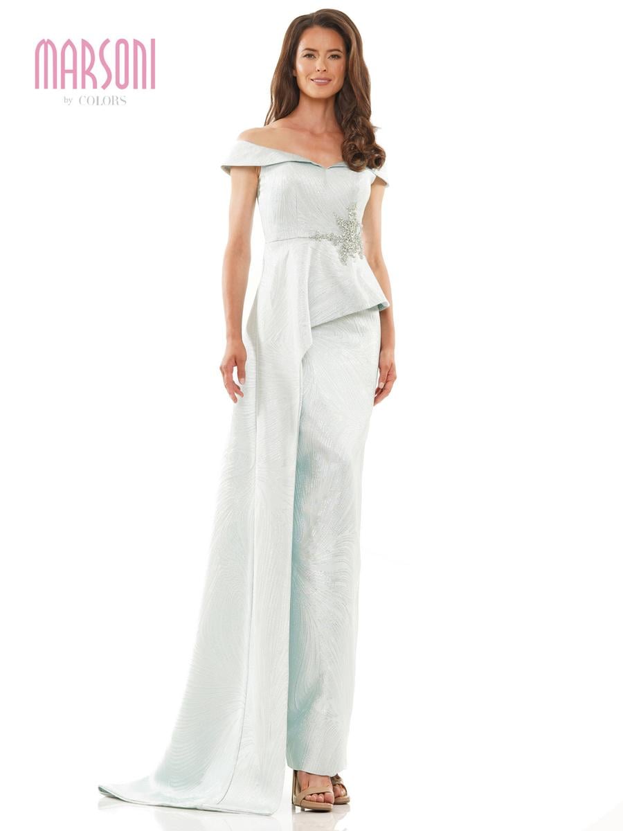 Marsoni by Colors Dress MV1225 - Sky Blue