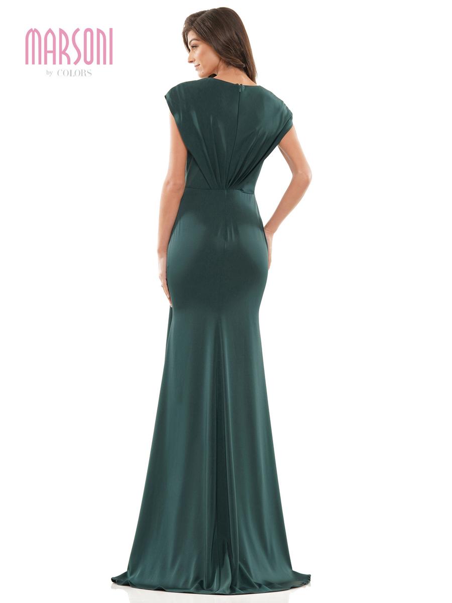 Marsoni by Colors Dress MV1226 - Deep Green